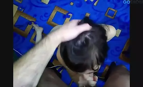Blissful Blowjobs Brunette Bimbo Sucks and Fucks
